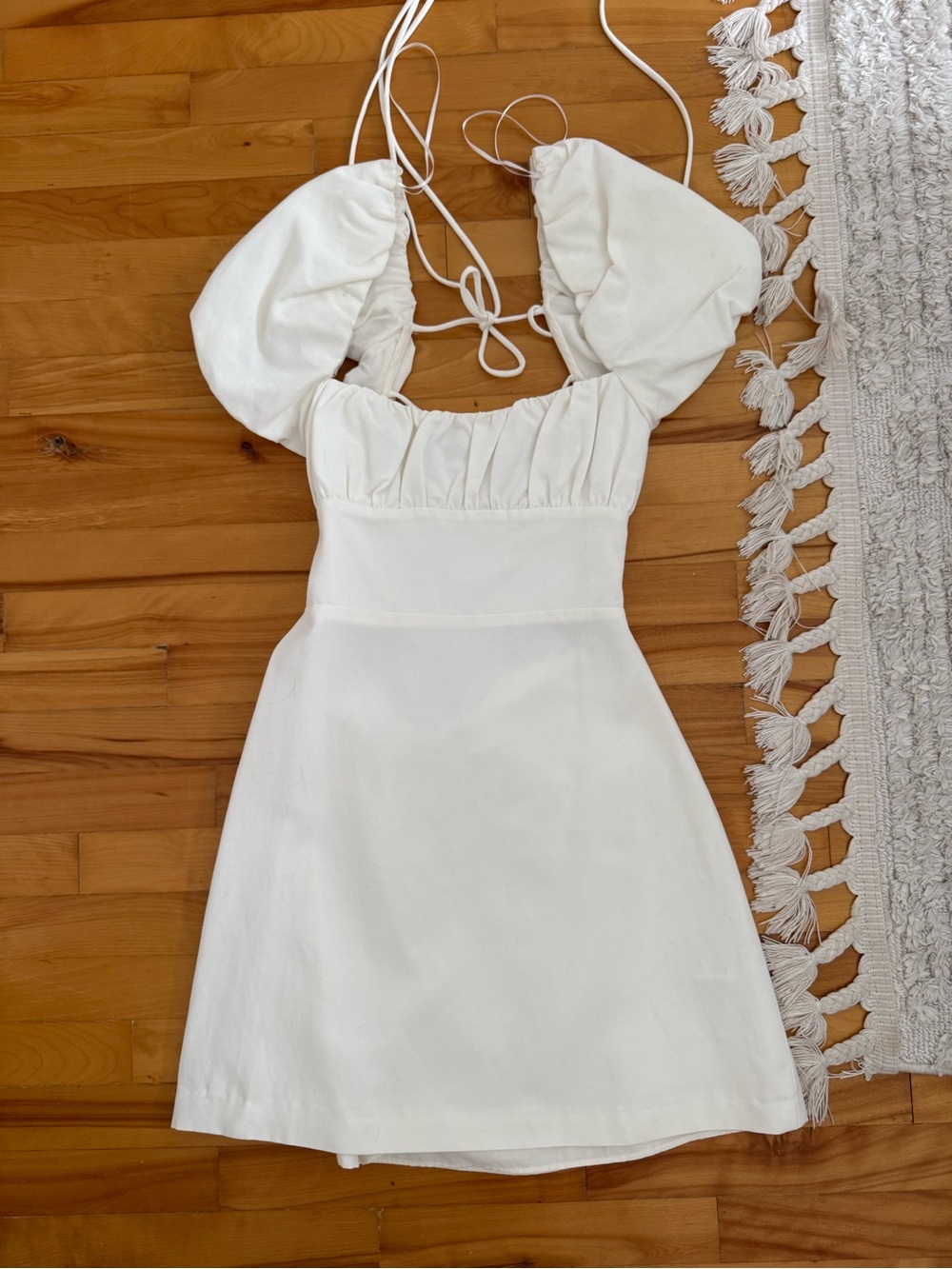 Zara Viral Open Back Dress